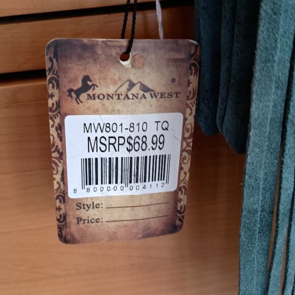 BRAND NEW Montana West Crossbody Fringe Studded - Picture 3 of 14